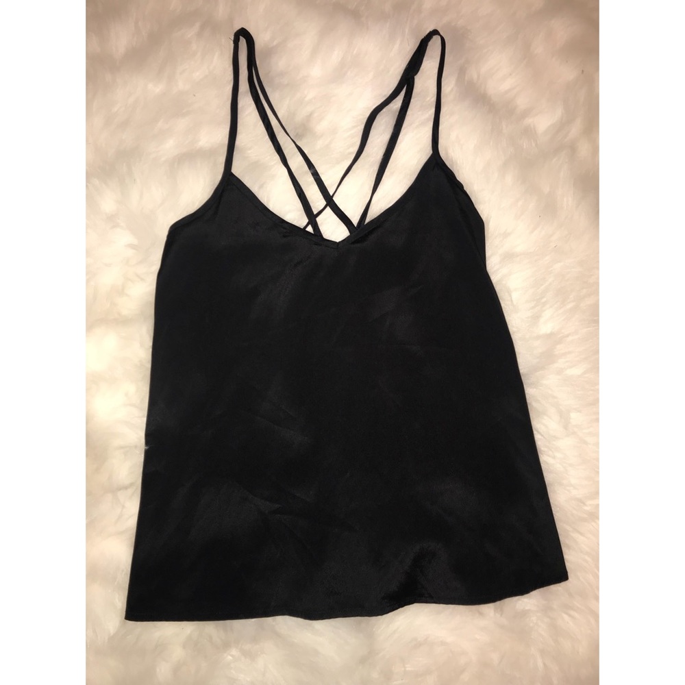 Hollister Black tank top